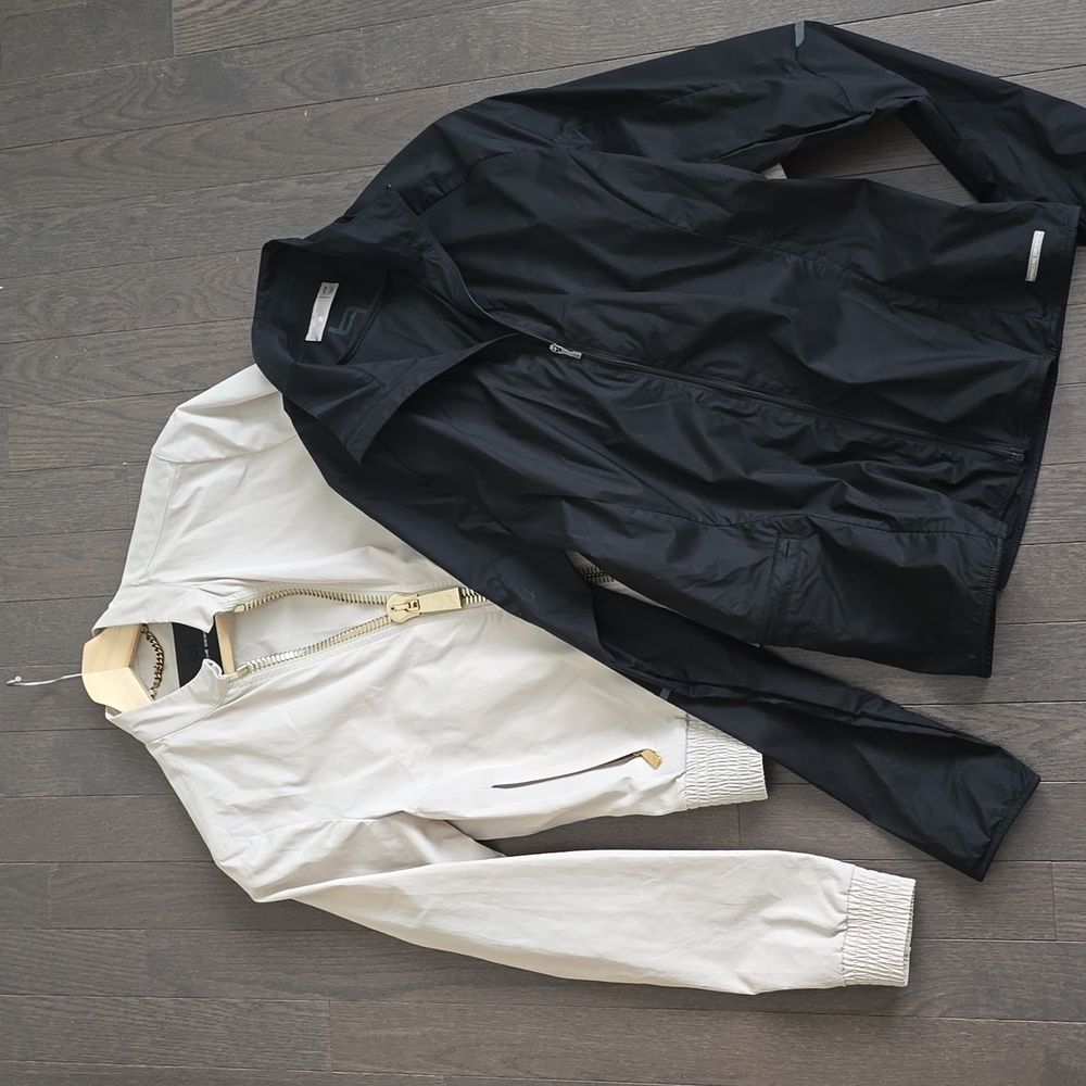 great condition, 2 porsche design womens light weight jacket fits like xs/s
